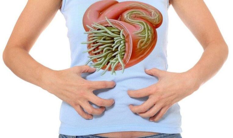 How parasites affect the body