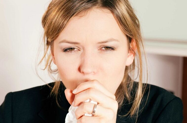 Signs of lung lesions