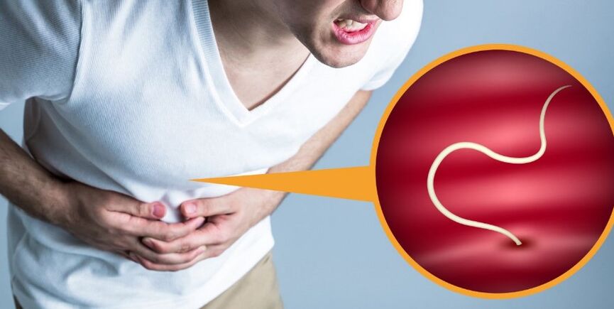 Symptoms that signal the presence of parasites