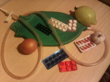 enemas and deworming tablets